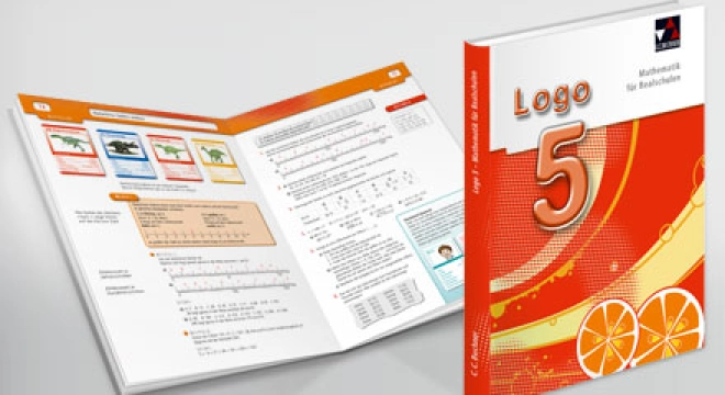 Gestaltungskonzept zur Schulbuch-Reihe Logo - Mathematik für Sekundarstufe 1