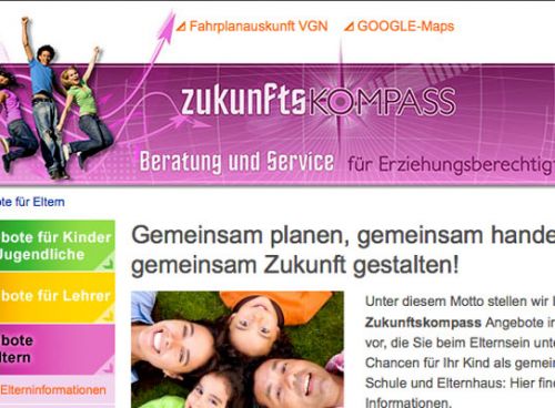 Internet-Portal zukunftskompass.de
