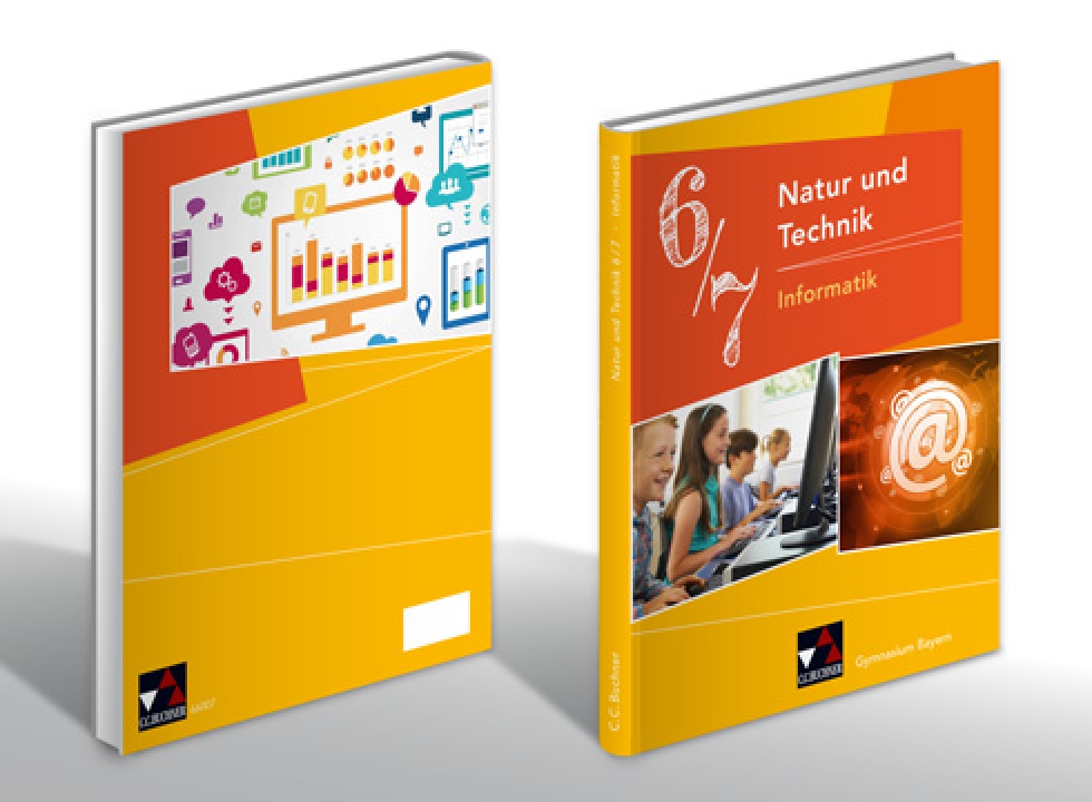 Umschlag zu Natur und Technik 6/7 – Informatik, Schülerband (vorläufiges Design)