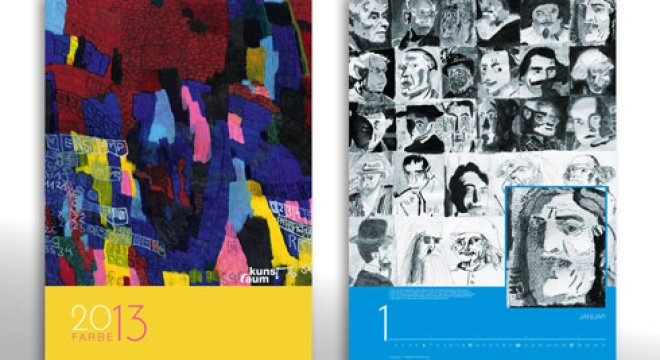 Die Entstehungsgeschichte unseres Kunstkalenders Farbe 2013