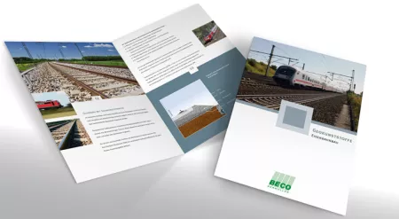 Informationsbroschüre "Geokunststoffe Eisenbahnbau"