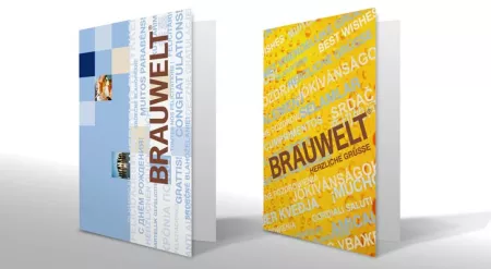 Glückwunschkarten im BRAUWELT-Design