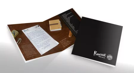 Hochwertiger Kaweco-Katalog im handlichen Format