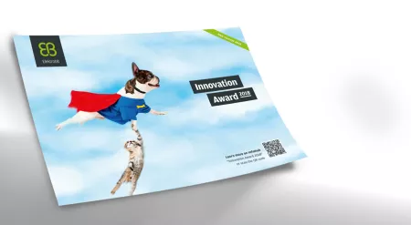 Poster und Anzeige zum Innovation Award 2018