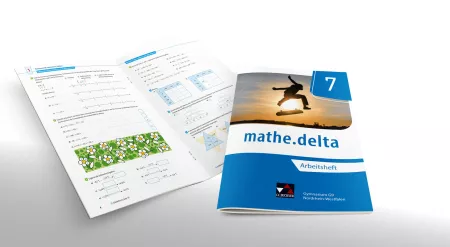 mathe.delta 7, Arbeits­heft für Gymnasien in NRW (61177)