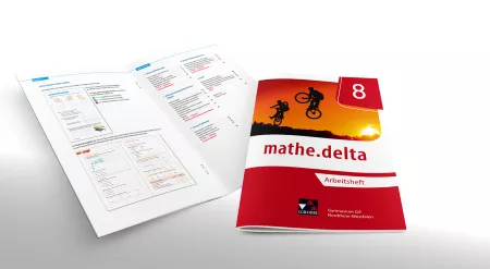 mathe.delta 8, Arbeitsheft, Gymnasium in NRW (61178)