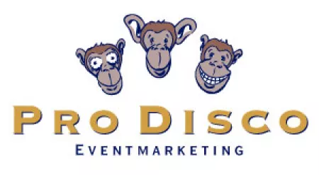 Logo „Die drei Affen“ und vier Logovorschläge