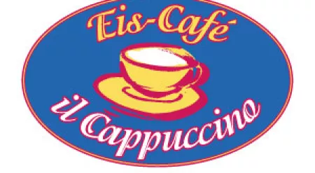 Eiscafé Logo und vier Logoentwürfe 