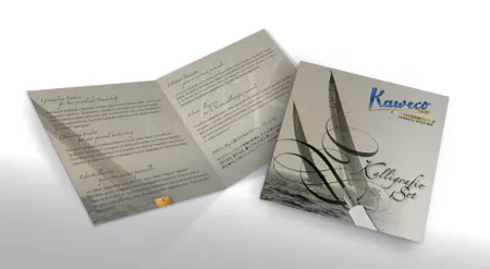 Booklet zum KAWECO Kalligrafie-Set