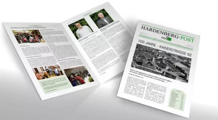 Zeitschrift "Hardenberg-Post 1/2012" des Fördervereins 