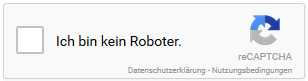 Google reCAPTCHA „Ich bin kein Roboter“ Schaltfläche