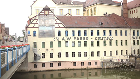 Akademie Faber-Castell im historischen Fabrikgebäude „Alte Mine“ in Stein